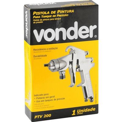Pistola Para Tanque Pintura Ptv200 Vonder