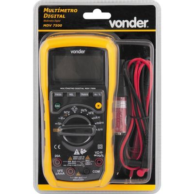 Multimetro Digital Mdv7500 - Vonder