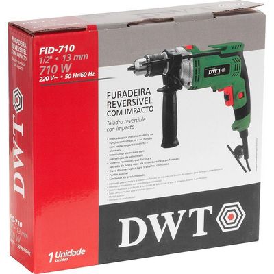 Furadeira Com Impacto 1-2'' Fid 710 Dwt 220V