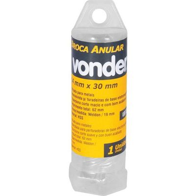 Broca Anular Encaixe Weldon 14x30mm - Vonder