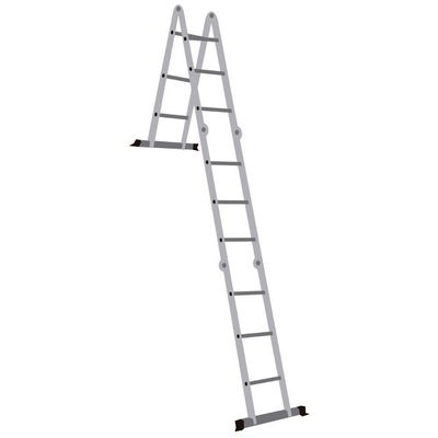 Escada Alumínio Multifunção 3x4 12 Degraus 8 Em 1 Worker