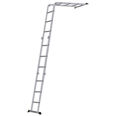 Escada Alumínio Multifunção 3x4 12 Degraus 8 Em 1 Worker