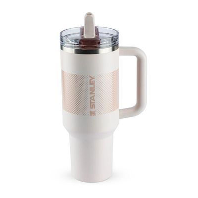 Copo Com Canudo Stanley Quencher Protour 1.18l Anti Vazamento Rose Quartz