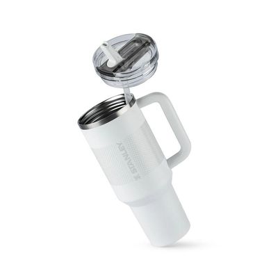 Copo Com Canudo Stanley Quencher Protour 1.18l Anti Vazamento Frost