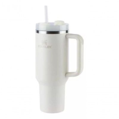 Copo Com Canudo Stanley Quencher 887ml Cream
