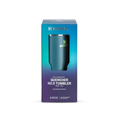 Copo Com Canudo Stanley Quencher 1.18l Coastal Teal