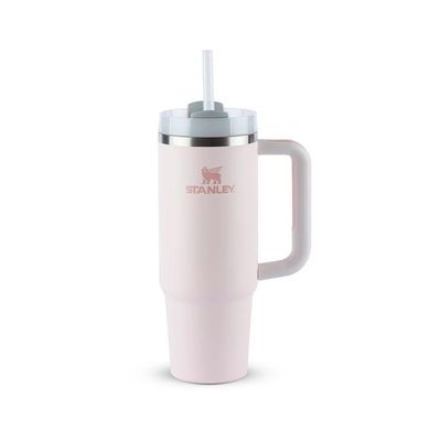Copo Com Canudo Stanley Quencher 1.18l Rose Quartz