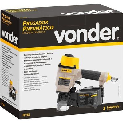 Pregador Pneumático Corpo Em Alumínio 1-4 Npt Fêmea 120 Lbf