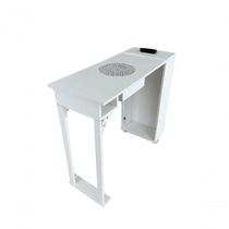 Mesa Nails Maleta Portátil Com Aspirador Embutido - Branca 220v