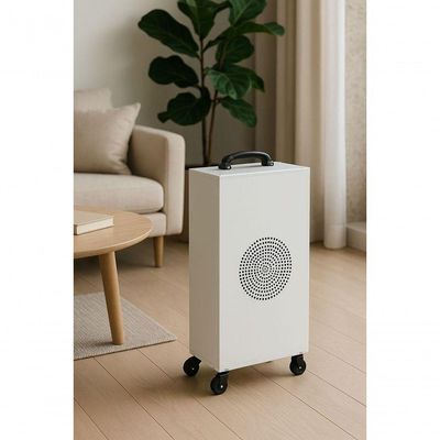Mesa Nails Maleta Portátil Com Aspirador Embutido - Branca 220v
