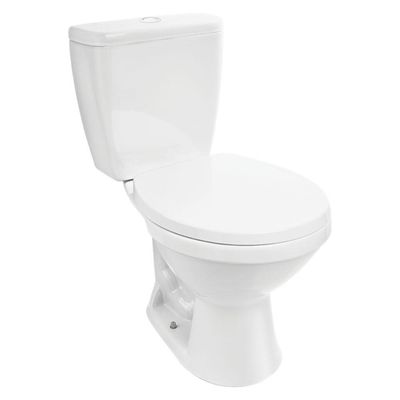 Kit Bacia Com Caixa Acoplada + Assento Way Branco - 7720008 - Lorenzetti