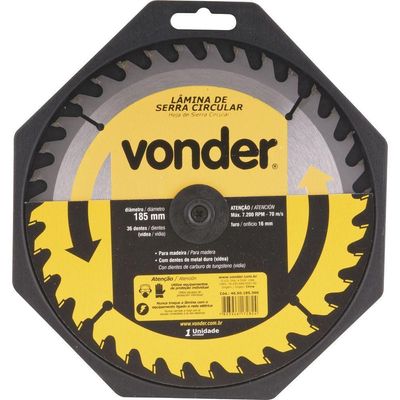 Lamina Serra Circular Vídea 300x30x3,8mm 36 Dentes 4400 Rpm