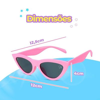 Relogio Infantil Digital Barbie + Oculos Proteção Uv + Colar