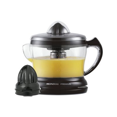 Espremedor de Frutas Mondial Premium E02 1,25L Preto 30W - 110V UNICA