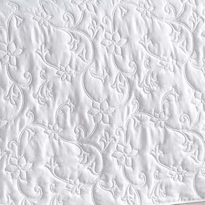 Cobre Leito Colcha Queen Mobili 03 Peças - Branco - 100% Poliéster