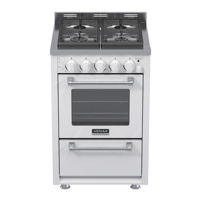 Fogao a Gas 4 Bocas Venax Temis Branco 110v
