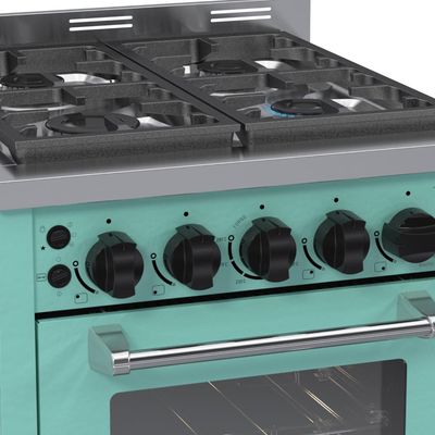 Fogao a Gas 4 Bocas Venax Temis Verde 110v