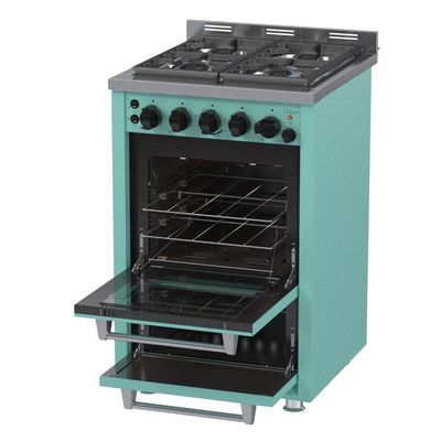 Fogao a Gas 4 Bocas Venax Temis Verde 220v