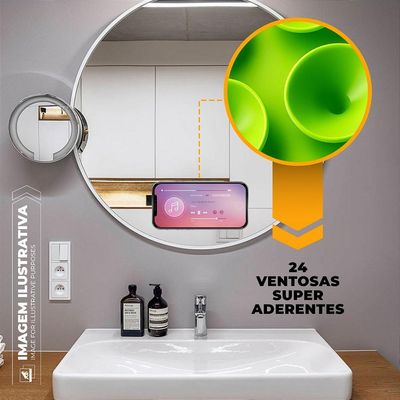Kit Capa Crystal Slim para iPhone 13 Pro Max +  Ventosa - Verde - Gshield