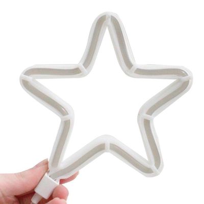 Decoração Varal Cordão Fio Luzes Colorida Estrela 220v 2,5m