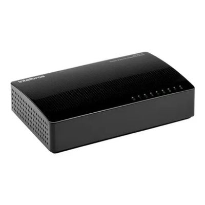 Switch Gigabit Intelbras Ethernet 8 Portas Giga Sg800 Q+