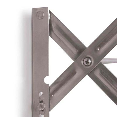 Varal Sanfonado Aluminio 80cm - Mor