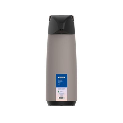 Garrafa Térmica Tramontina Exata Em Plástico Bege Com Ampola De Vidro 1,8 L