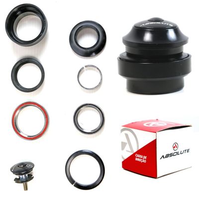 Caixa Direção Absolute Mega Over 44mm Conversor P/ Tapered