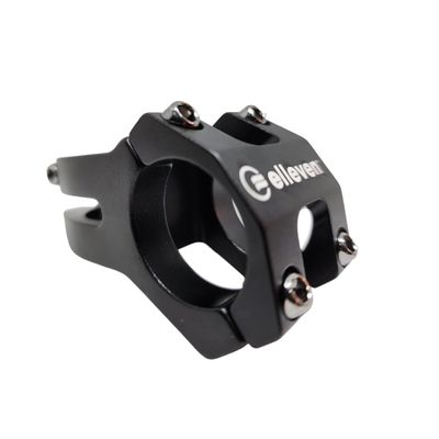 SUPORTE GUIDÃO COLORS ALUMINIO T6 CNC 45MM X 31.8MM PRETO