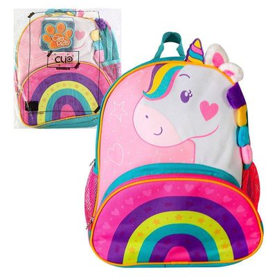 Mochila Infantil Com Alça Unicórnio- Sortida