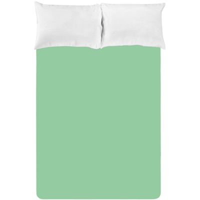 Lençol Avulso Casal Liso  com Elástico 200 Fios - Fiori Verde limão