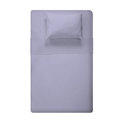 Jogo de Cama Solteiro Liso 180 Fios Fiori Violeta