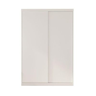Guarda Roupa Solteiro Salvador 2 Portas 2 Gavetas Minastex Branco