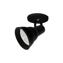 Spot Direcionável De Sobrepor Taschibra Hol Circular Par 30 E27 Bivolt Preto 03010031-18