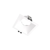 Spot De Embutir Recuado Taschibra Piazza Mr16 Gu10 Quadrado Bivolt Branco 15090375