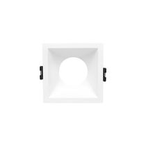 Spot De Embutir Recuado Taschibra Piazza Mr16 Gu10 Quadrado Bivolt Branco 15090375