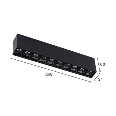 Spot De Sobrepor Taschibra Arch Pontual Led 20w Bivolt Preto 2700k Luz Amarela 15090426