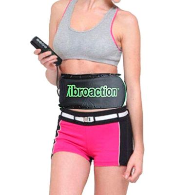 Cinta Modeladora Abdominal Vibratoria Ajustavel Tonificador - Fitness - Saude