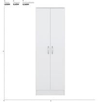 Armário Multiuso Sapateira 2 Portas Golden Branco