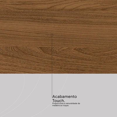 Armário Multiuso Sapateira 2 Portas Golden Amêndola Touch
