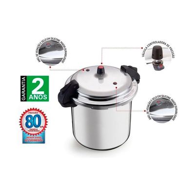 Panela Pressão 20l Profissional Com Fechamento Externo