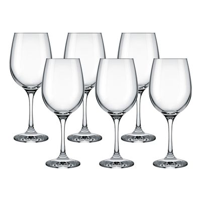 Jogo de Taças para Vinho Nadir Barone 490ml 6 Peças UNICA