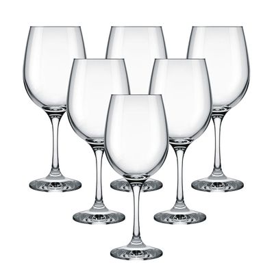 Jogo de Taças para Vinho Nadir Barone 490ml 6 Peças UNICA