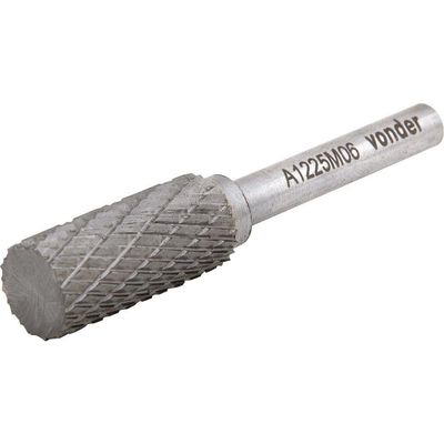 Lima Rotativa Vídea Cilíndrica 6x16mm Haste 6mm La006 Vonder