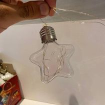 Fio De Led Com 10 Lâmpadas Estrelas Fio De Fada Usb E Pilha Aa Branco Quente