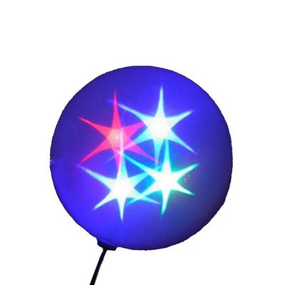 Bola De Natal Com Led Rgb Pisca Pisca Colorido Enfeite Grande De Tomada