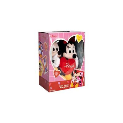 Kit Pelúcia Mickey E Minnie Dia Dos Namorados Multikids - 2429