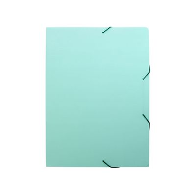 Pasta Aba Elástico Dello Serena sem Lombo Verde 33,5x23,5cm UNICA