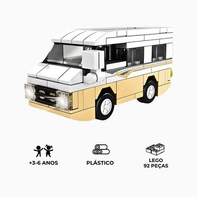 Brinquedo Blocos De Construção Carro Comercial