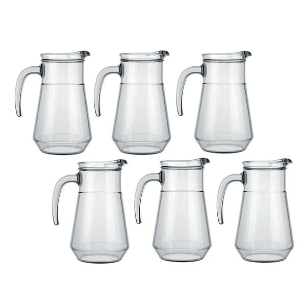 Kit 6 Jarras de Vidro 780ml Nadir Bar